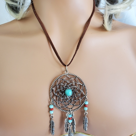 Western Dreamcatcher necklace - Picture 4 of 7